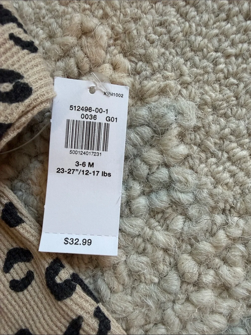 2 packOld Navy Beige Leopard and Olive Ruffle Long-Sleeve Bodysuit